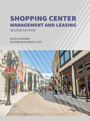 cover image of Shopping Center Management and Leasing
